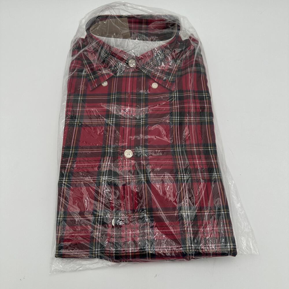 Brooks Brothers Madison Button Down Dress Shirt Small Short Sleeve